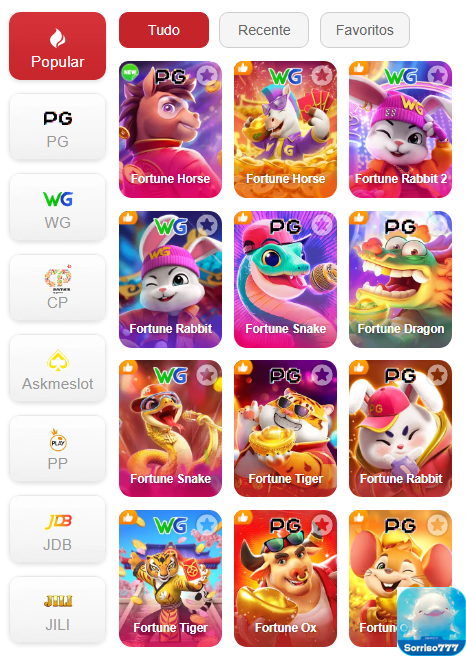 Experiência de Jogos sorriso777.com