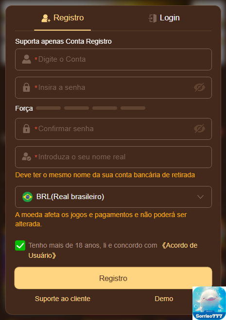 Recompensas VIP sorriso777.com